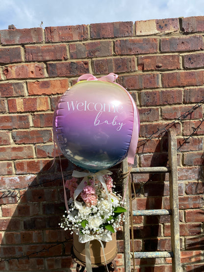 Baby Balloon & Bloom Box