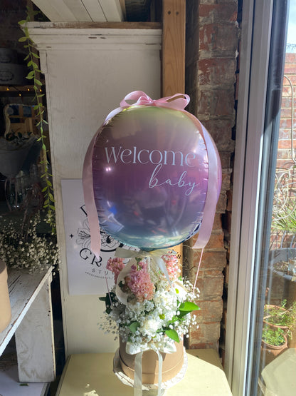 Baby Balloon & Bloom Box