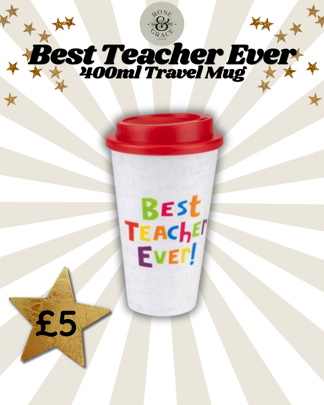 Best Teacher Ever Travel Mug