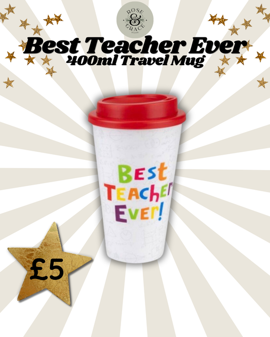 Best Teacher Ever Travel Mug